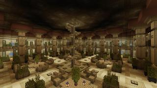 Screenshot of the Minecraft Bedrock Marketplace product Desert Palace created by Rainbow Theory.