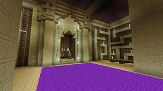 Screenshot of the Minecraft Bedrock Marketplace product End Palace created by Rainbow Theory.