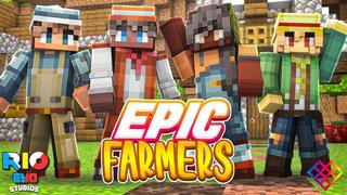 Thumbnail of the Minecraft Bedrock Marketplace product Epic Farmers created by Rainbow Theory.