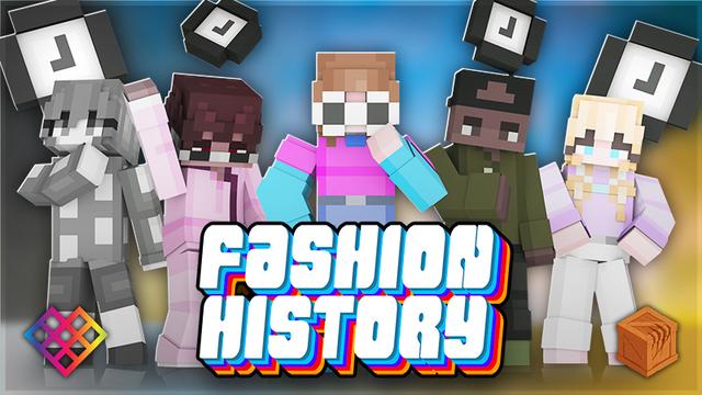 Thumbnail of the Minecraft Bedrock Marketplace product Fashion History created by Rainbow Theory.