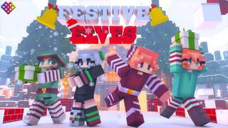 Thumbnail of the Minecraft Bedrock Marketplace product Festive Elves created by Rainbow Theory.