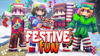 Thumbnail of the Minecraft Bedrock Marketplace product Festive Fun created by Rainbow Theory.