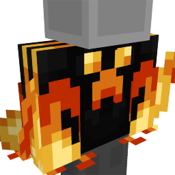 Thumbnail of the Minecraft Bedrock Marketplace product Fire Creeper Hoodie created by Rainbow Theory.