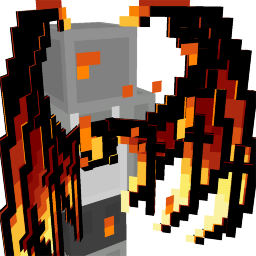 Thumbnail of the Minecraft Bedrock Marketplace product Fire Wings created by Rainbow Theory.