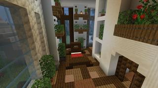 Screenshot of the Minecraft Bedrock Marketplace product Flying Mansion created by Rainbow Theory.