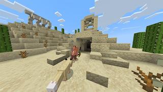 Screenshot of the Minecraft Bedrock Marketplace product FoxBlock created by Rainbow Theory.