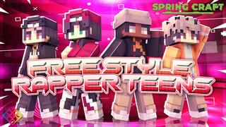Thumbnail of the Minecraft Bedrock Marketplace product Freestyle Rapper Teens created by Rainbow Theory.