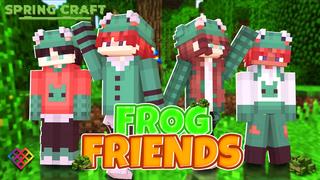 Thumbnail of the Minecraft Bedrock Marketplace product Frog Friends created by Rainbow Theory.