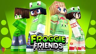 Thumbnail of the Minecraft Bedrock Marketplace product Froggie Friends created by Rainbow Theory.