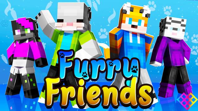 Thumbnail of the Minecraft Bedrock Marketplace product Furry Friends created by Rainbow Theory.