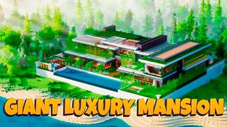 Thumbnail of the Minecraft Bedrock Marketplace product Giant Luxury Mansion created by Rainbow Theory.