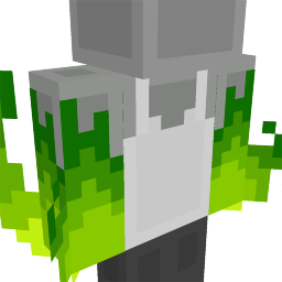 Thumbnail of the Minecraft Bedrock Marketplace product Green Fire Hands created by Rainbow Theory.