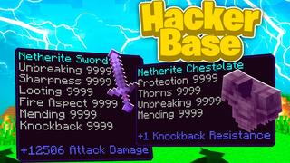 Thumbnail of the Minecraft Bedrock Marketplace product Hacker Base created by Rainbow Theory.