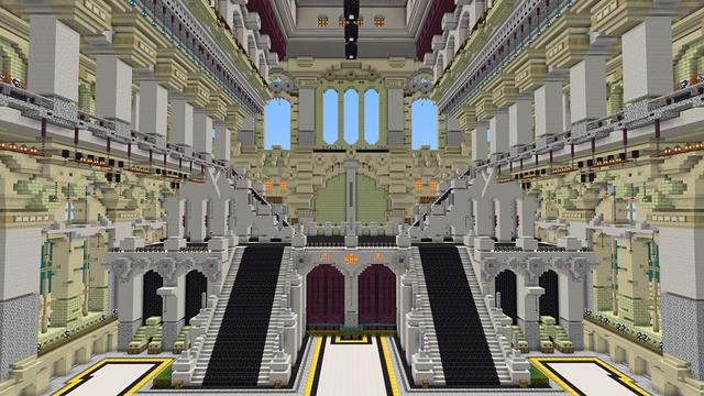 Screenshot of the Minecraft Bedrock Marketplace product Hacker Desert Temple created by Rainbow Theory.