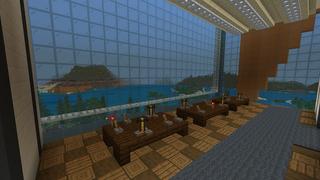 Screenshot of the Minecraft Bedrock Marketplace product Hacker Tower created by Rainbow Theory.