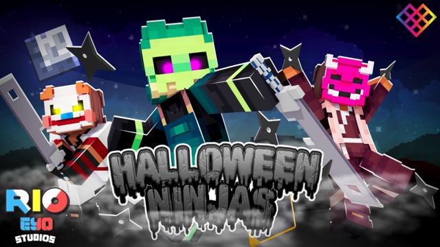Thumbnail of the Minecraft Bedrock Marketplace product Halloween Ninjas created by Rainbow Theory.