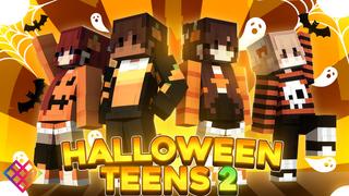 Thumbnail of the Minecraft Bedrock Marketplace product Halloween Teens 2 created by Rainbow Theory.