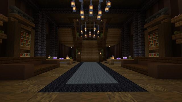 Screenshot of the Minecraft Bedrock Marketplace product Haunted House created by Rainbow Theory.