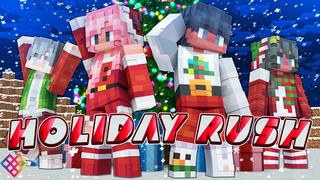 Thumbnail of the Minecraft Bedrock Marketplace product Holiday Rush created by Rainbow Theory.