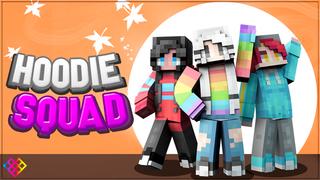 Thumbnail of the Minecraft Bedrock Marketplace product Hoodie Squad created by Rainbow Theory.