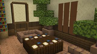 Screenshot of the Minecraft Bedrock Marketplace product How To Live Inside a Red Cloud created by Rainbow Theory.