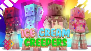 Thumbnail of the Minecraft Bedrock Marketplace product Ice Cream Creepers created by Rainbow Theory.