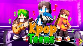 Thumbnail of the Minecraft Bedrock Marketplace product Kpop Teens created by Rainbow Theory.