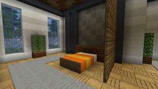 Screenshot of the Minecraft Bedrock Marketplace product Lazy Mansion created by Rainbow Theory.