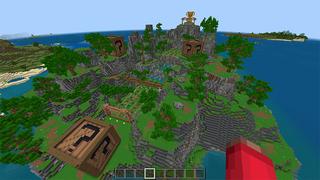 Screenshot of the Minecraft Bedrock Marketplace product LuckyCrates Run created by Rainbow Theory.