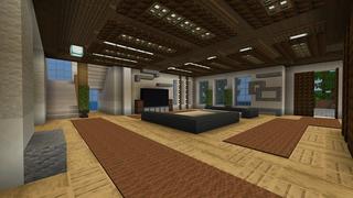 Screenshot of the Minecraft Bedrock Marketplace product Mansion Party created by Rainbow Theory.