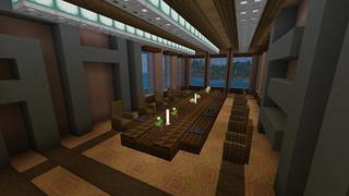 Screenshot of the Minecraft Bedrock Marketplace product Mansion Party created by Rainbow Theory.
