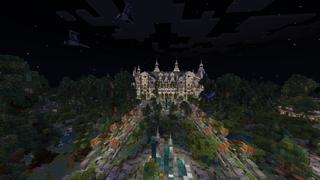 Screenshot of the Minecraft Bedrock Marketplace product Mansion's Conundrum created by Rainbow Theory.