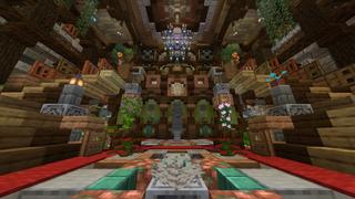 Screenshot of the Minecraft Bedrock Marketplace product Mansion's Conundrum created by Rainbow Theory.