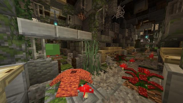 Screenshot of the Minecraft Bedrock Marketplace product Mansion's Conundrum created by Rainbow Theory.