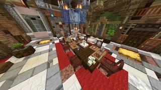 Screenshot of the Minecraft Bedrock Marketplace product Mansion's Conundrum created by Rainbow Theory.