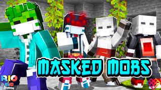 Thumbnail of the Minecraft Bedrock Marketplace product Masked Mobs created by Rainbow Theory.