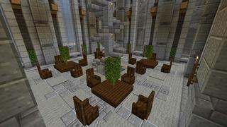 Screenshot of the Minecraft Bedrock Marketplace product Medieval Castle created by Rainbow Theory.