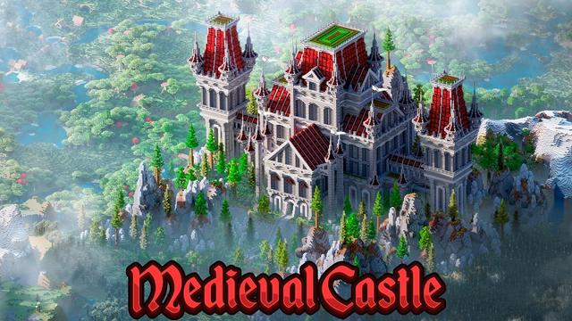 Thumbnail of the Minecraft Bedrock Marketplace product Medieval Castle created by Rainbow Theory.