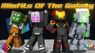 Thumbnail of the Minecraft Bedrock Marketplace product Misfits of the Galaxy created by Rainbow Theory.