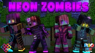 Thumbnail of the Minecraft Bedrock Marketplace product Neon Zombies created by Rainbow Theory.