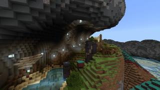 Screenshot of the Minecraft Bedrock Marketplace product Ninja Parkour created by Rainbow Theory.