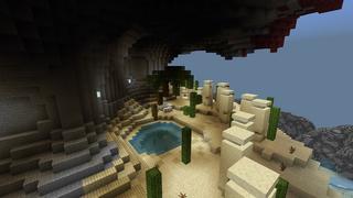 Screenshot of the Minecraft Bedrock Marketplace product Ninja Parkour created by Rainbow Theory.
