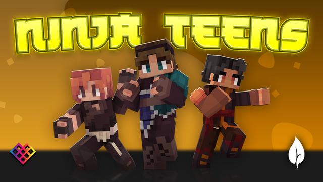 Thumbnail of the Minecraft Bedrock Marketplace product Ninja Teens created by Rainbow Theory.