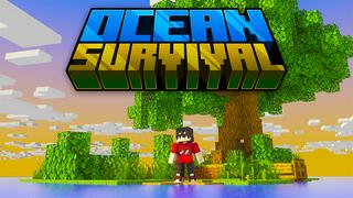 Thumbnail of the Minecraft Bedrock Marketplace product Ocean Survival created by Rainbow Theory.