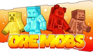 Thumbnail of the Minecraft Bedrock Marketplace product Ore Mobs created by Rainbow Theory.