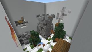 Screenshot of the Minecraft Bedrock Marketplace product Parkour Grind created by Rainbow Theory.
