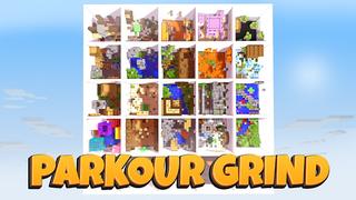 Thumbnail of the Minecraft Bedrock Marketplace product Parkour Grind created by Rainbow Theory.