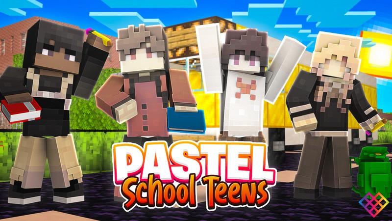 Pastel School Teens by Rainbow Theory | CHUNK - Minecraft Bedrock ...