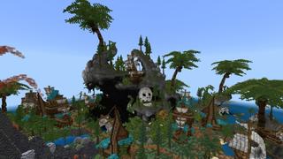 Screenshot of the Minecraft Bedrock Marketplace product Pirate Island created by Rainbow Theory.