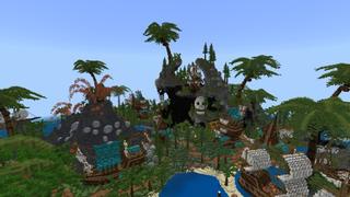 Screenshot of the Minecraft Bedrock Marketplace product Pirate Island created by Rainbow Theory.